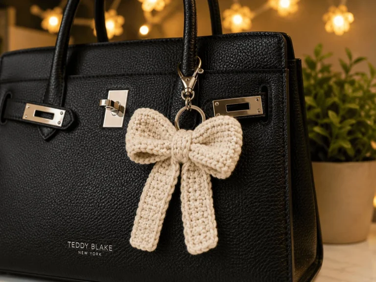Crochet Bow.