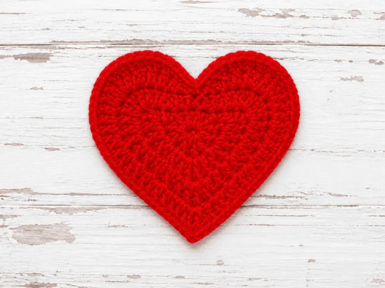 crochet heart
