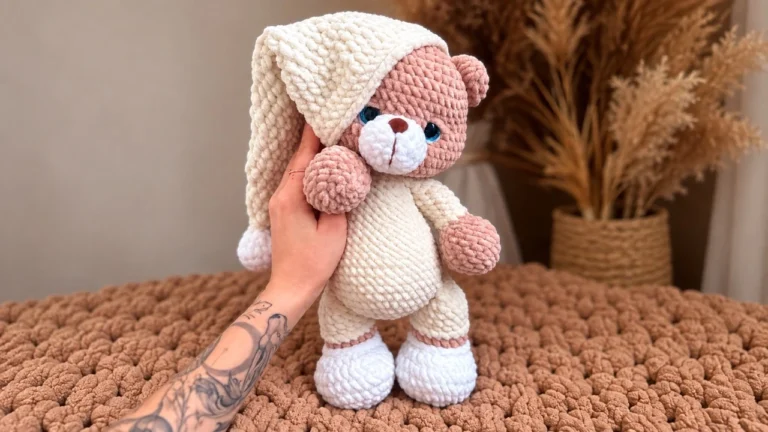 Free crochet teddy bear pattern